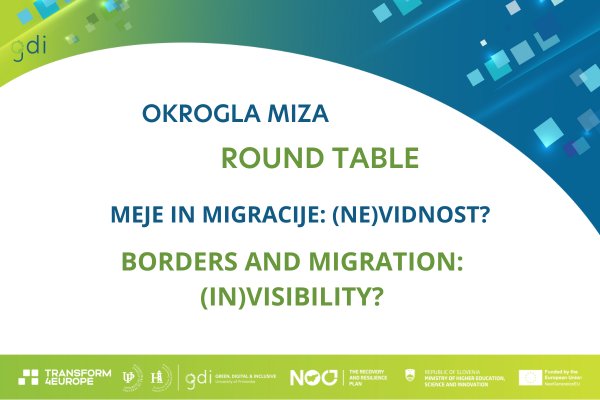 Okrogla miza: Meje in migracije