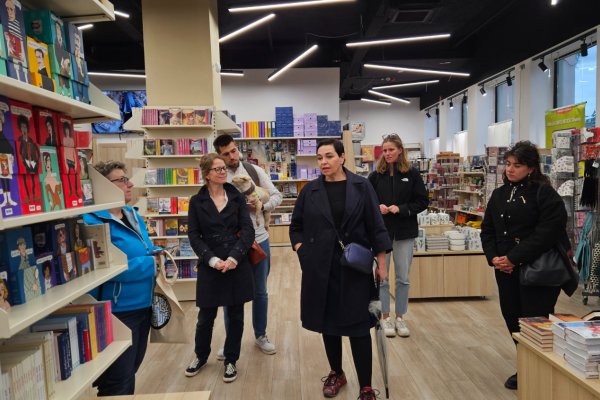 Book club’s literary walk with Davorka Štefanec