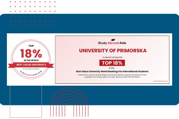UP med 18 odstotki najboljših univerz na svetu po lestvici Best Value University World Rankings for International Students