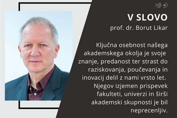 V slovo prof. dr. Borutu Likarju